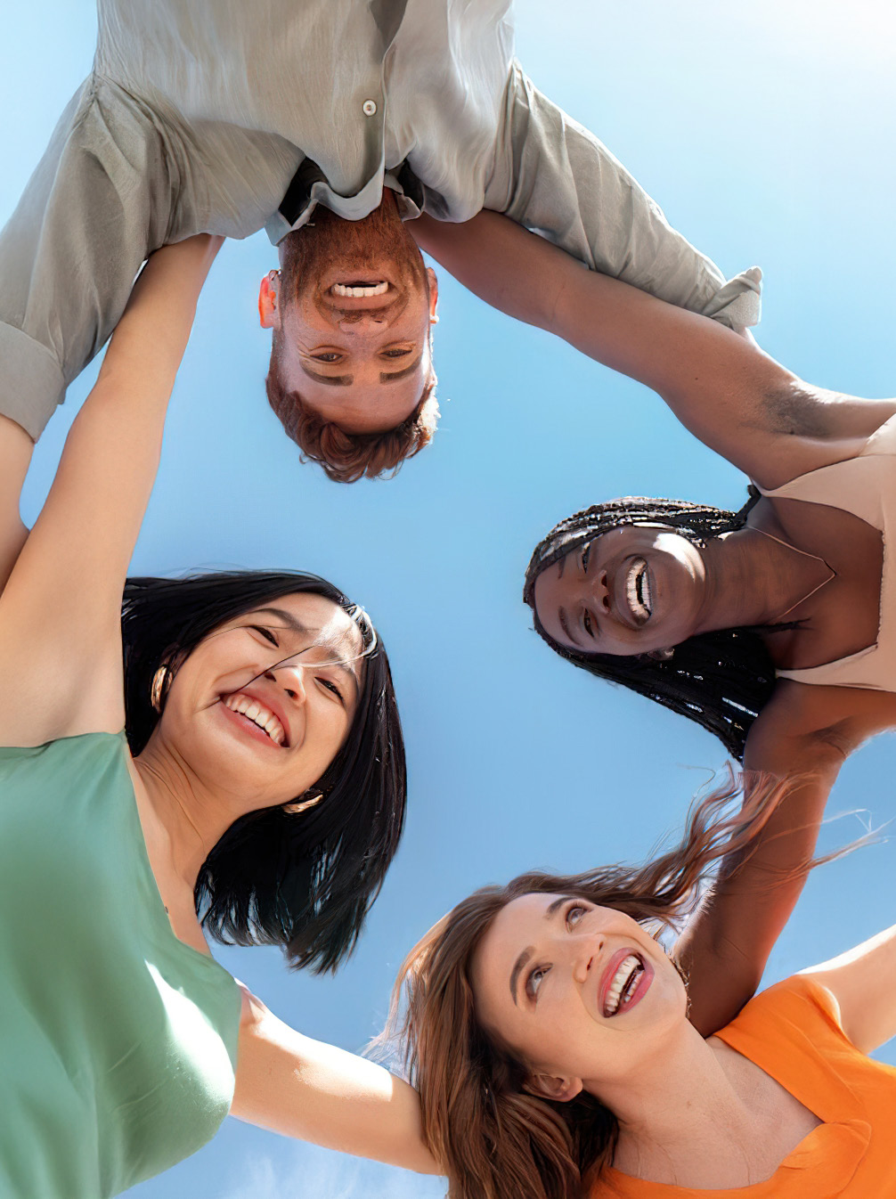 Diverse group of people representing the Assidu community